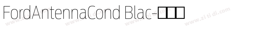 FordAntennaCond Blac字体转换 FordAntennaCond Blac字体转换